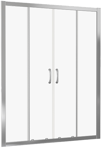 Душевая дверь в нишу Good Door Latte WTW-TD-150-C-WE ЛА00030 - 2