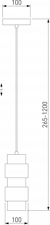 Подвесной светильник Eurosvet Mark a058954 - 3