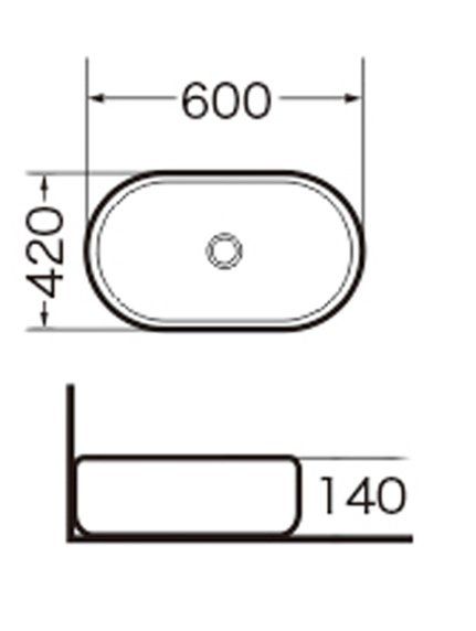 Раковина Grossman GR-3015 - 2