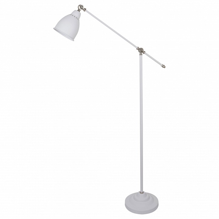 Торшер Arte Lamp Braccio A2054PN-1WH - 0