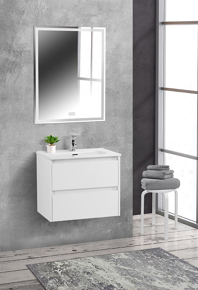 Тумба с раковиной BelBagno Kraft 39 60 белый - 9