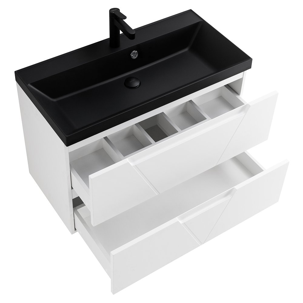 Тумба с раковиной BelBagno Vittoria 80 белый e - 7