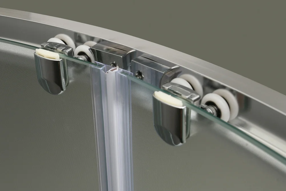 Душевой уголок BelBagno Uno 80 стекло текстурное  UNO-195-R-2-80-P-Cr - 4