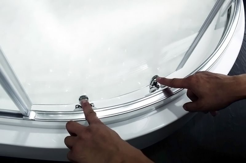 Душевой уголок Cezares ANIMA-W-RH-2-120/100-P-Cr-L - 3