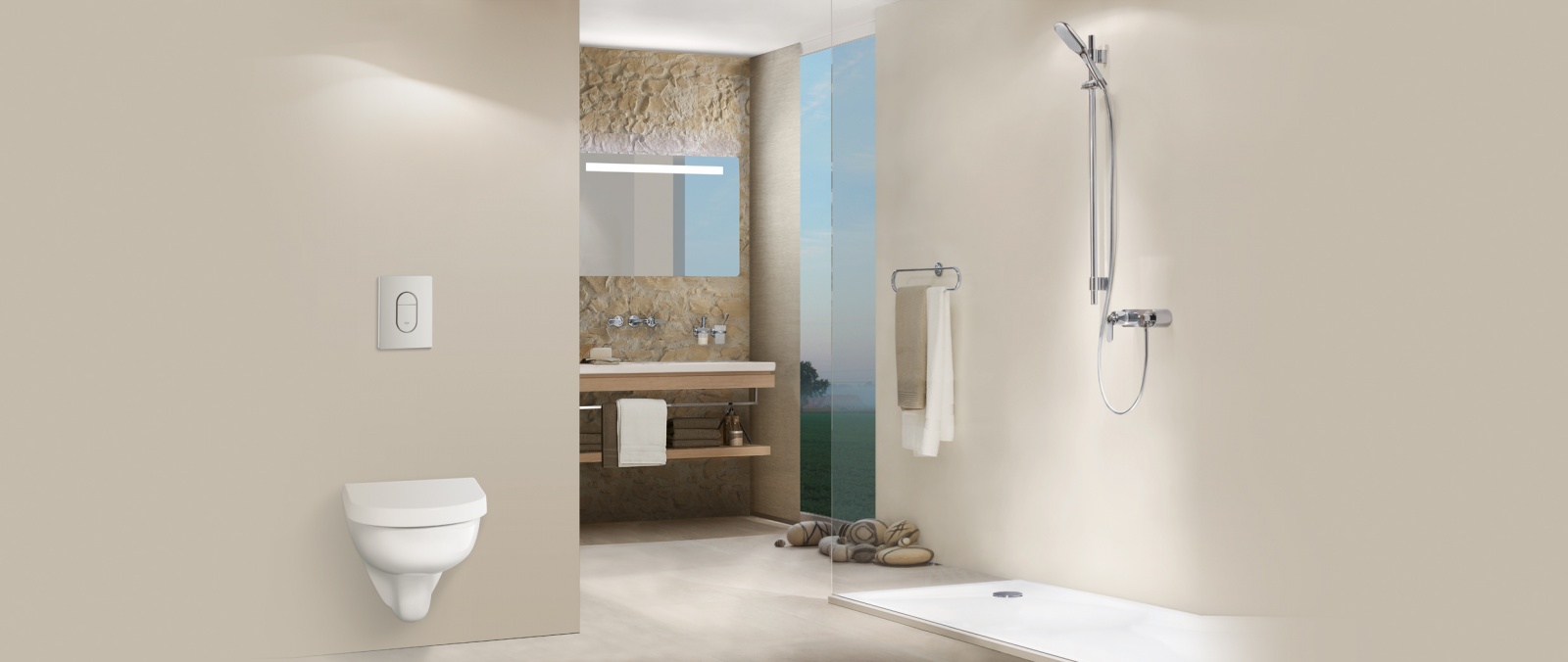 Кнопка смыва Grohe Arena Cosmopolitan 38844SH0 белая - 5