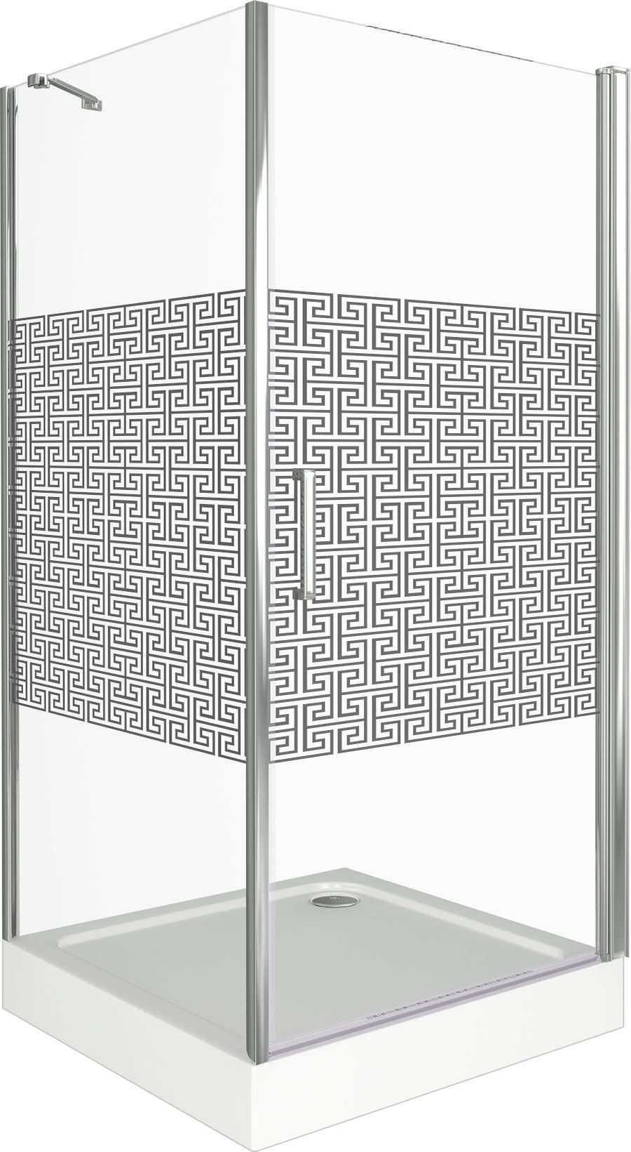 Душевой уголок Good Door Fantasy CR-80-F-CH 80x80 ФА00005 - 3