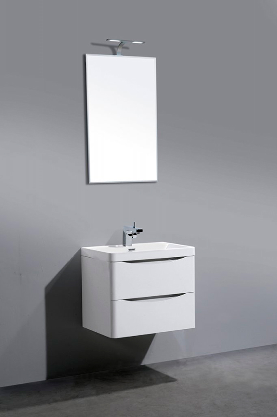 Тумба с раковиной BelBagno Ancona-N 60 bianco lucido подвесная - 1