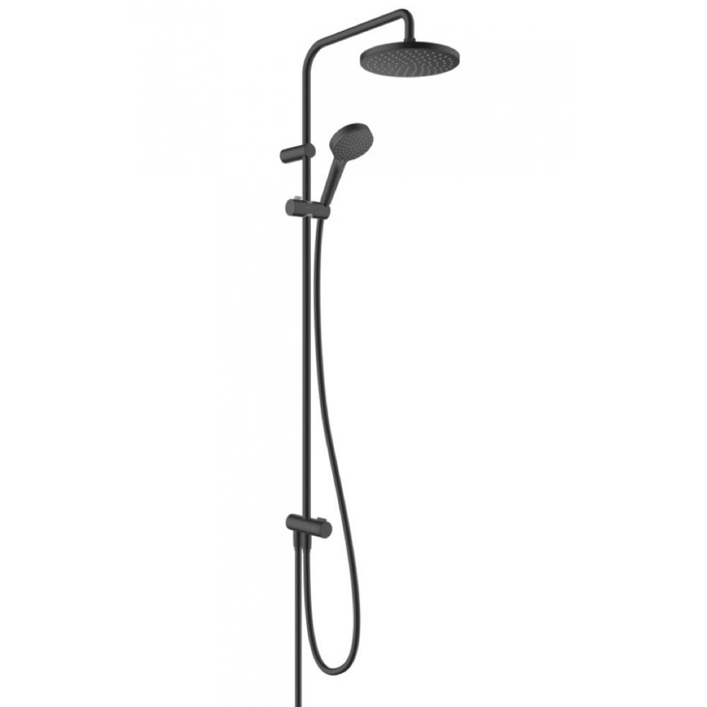 Душевая стойка Hansgrohe Vernis Blend Showerpipe 200 1jet Reno EcoSmart черный матовый 26099670 - 0