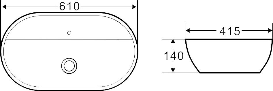 Тумба с раковиной Armadi Art Vallessi Avangarde Linea 100 черная, с накладной раковиной - 6