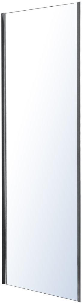 Душевая стенка BelBagno Unique 80х190 профиль хром стекло прозрачное UNIQUE-80-FIX-C-Cr - 0