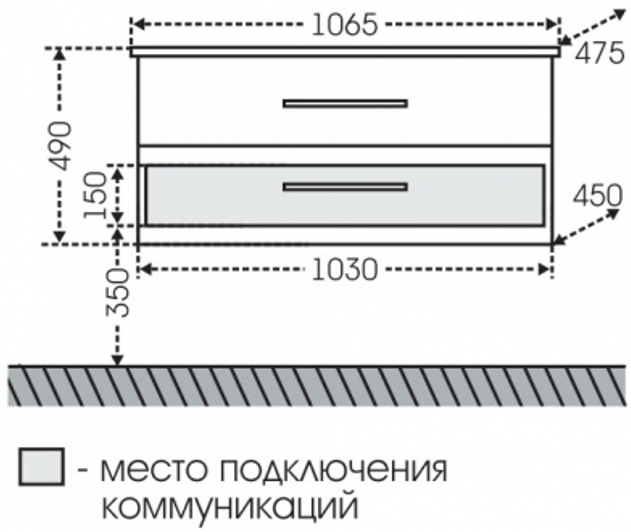 Комплект мебели Санта Вегас 105 белый - 11