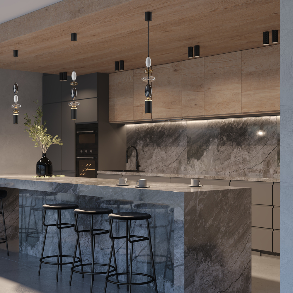 Подвесной светильник Maytoni Monochrome MOD071PL-L8B3K3 - 1