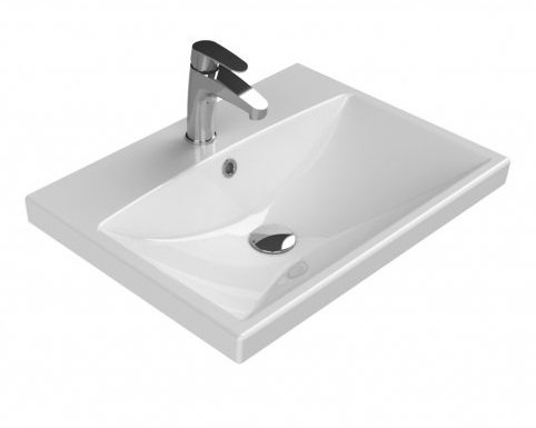 Комплект мебели BelBagno Marino-Cer 60 белый матовый - 9