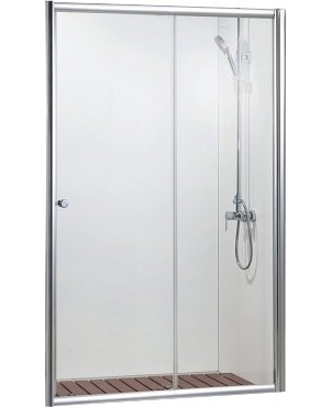 Душевая дверь в нишу Bravat Drop 120x200 раздвижная BD120.4100A - 1