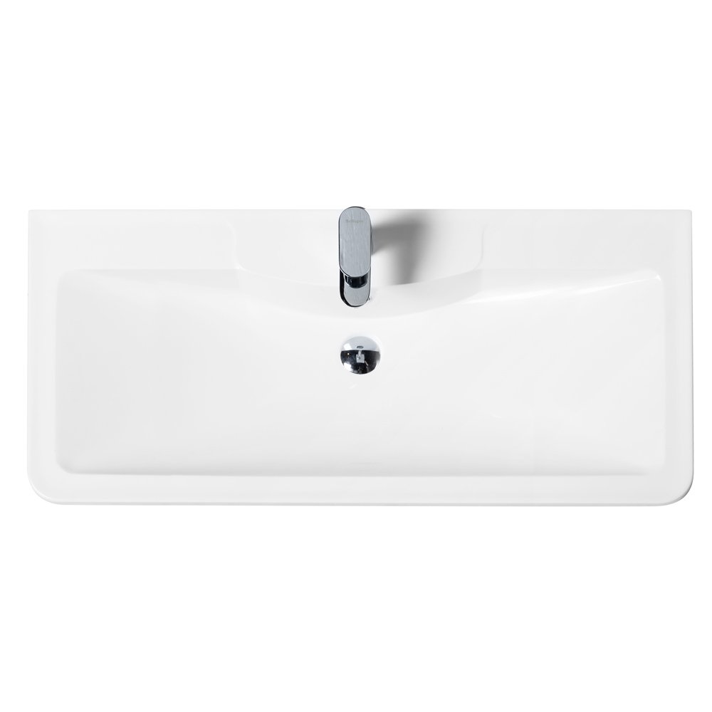 Тумба с раковиной BelBagno Albano 90 светлое дерево - 7