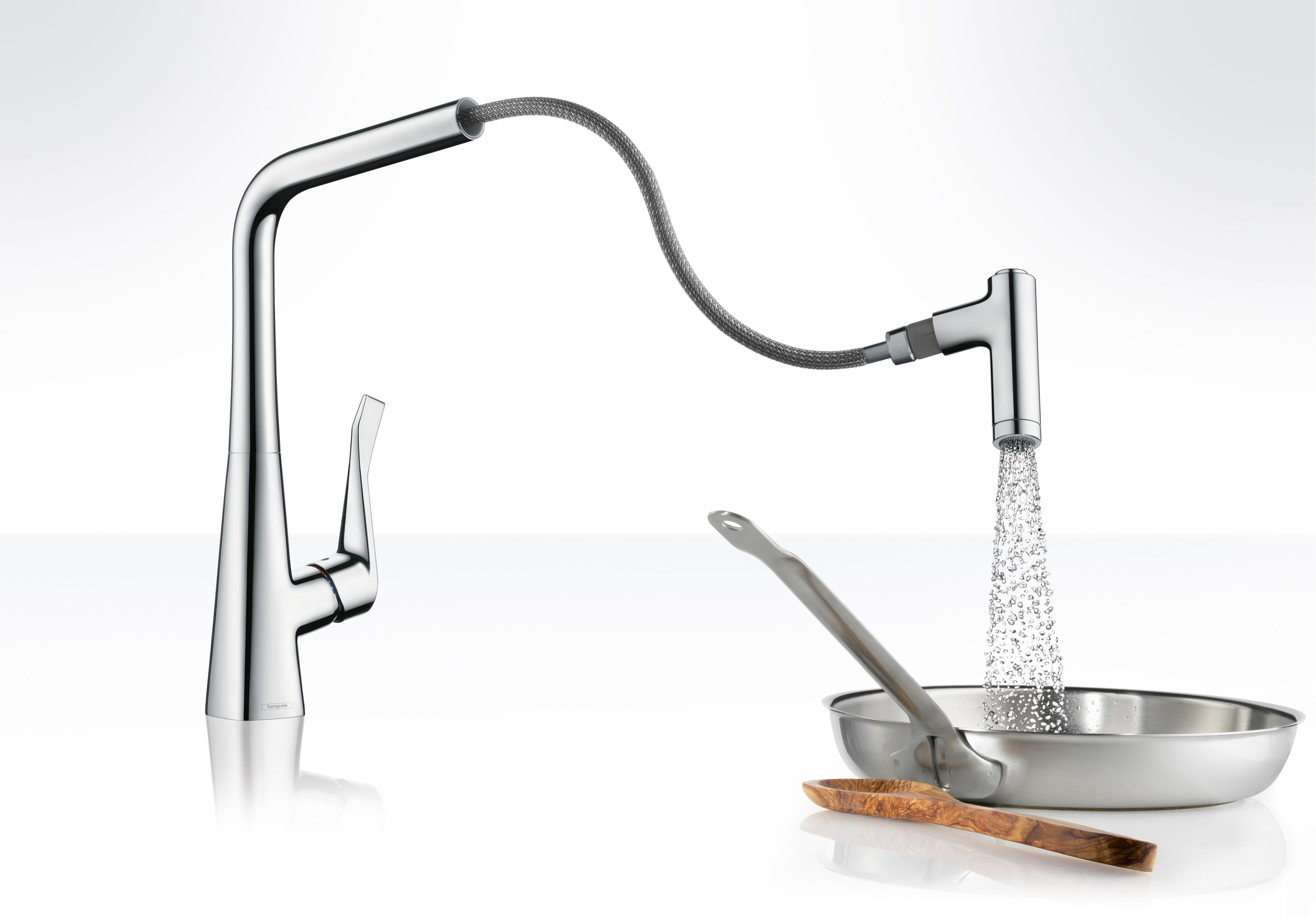 Смеситель Hansgrohe Metris 14820800 для кухонной мойки - 1