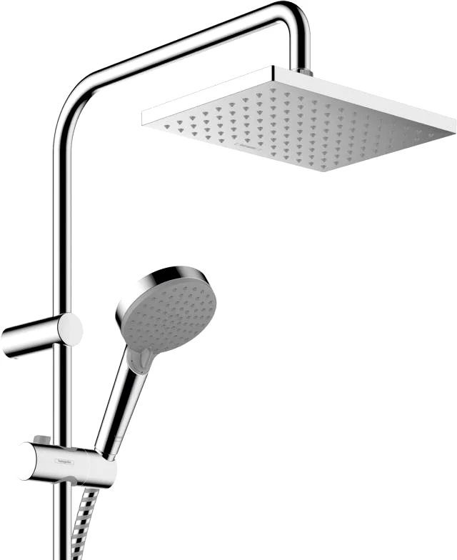 Душевая стойка Hansgrohe Vernis Shape Showerpipe 230 1jet Reno EcoSmart хром 26289000 - 7