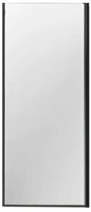Боковая стенка Vincea Slim Soft 80х200 профиль черный стекло прозрачное VSG-1SS800CLB - 0