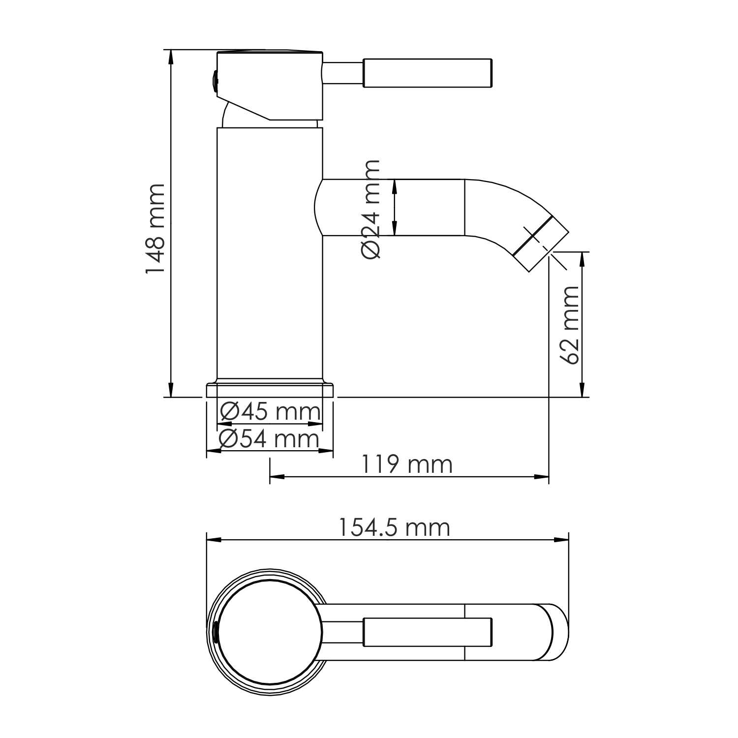 Gollach 3305 Смеситель для умывальника - 2