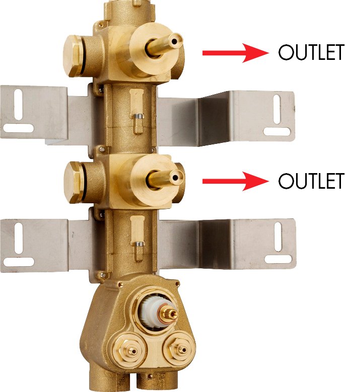 Скрытая часть Bossini OKI 2 Outlets LP Z030201 Z030201000 - 0