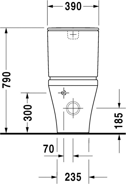 Бачок для унитаза Duravit DuraStyle 0935100005 - 2