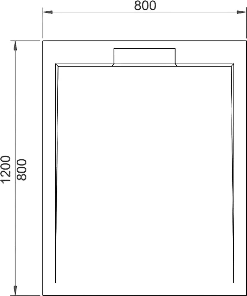 Поддон для душа RGW STL MB 120x80 черный 52212812-14 - 2