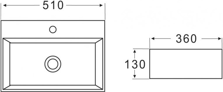 Раковина BelBagno BB1340 - 2