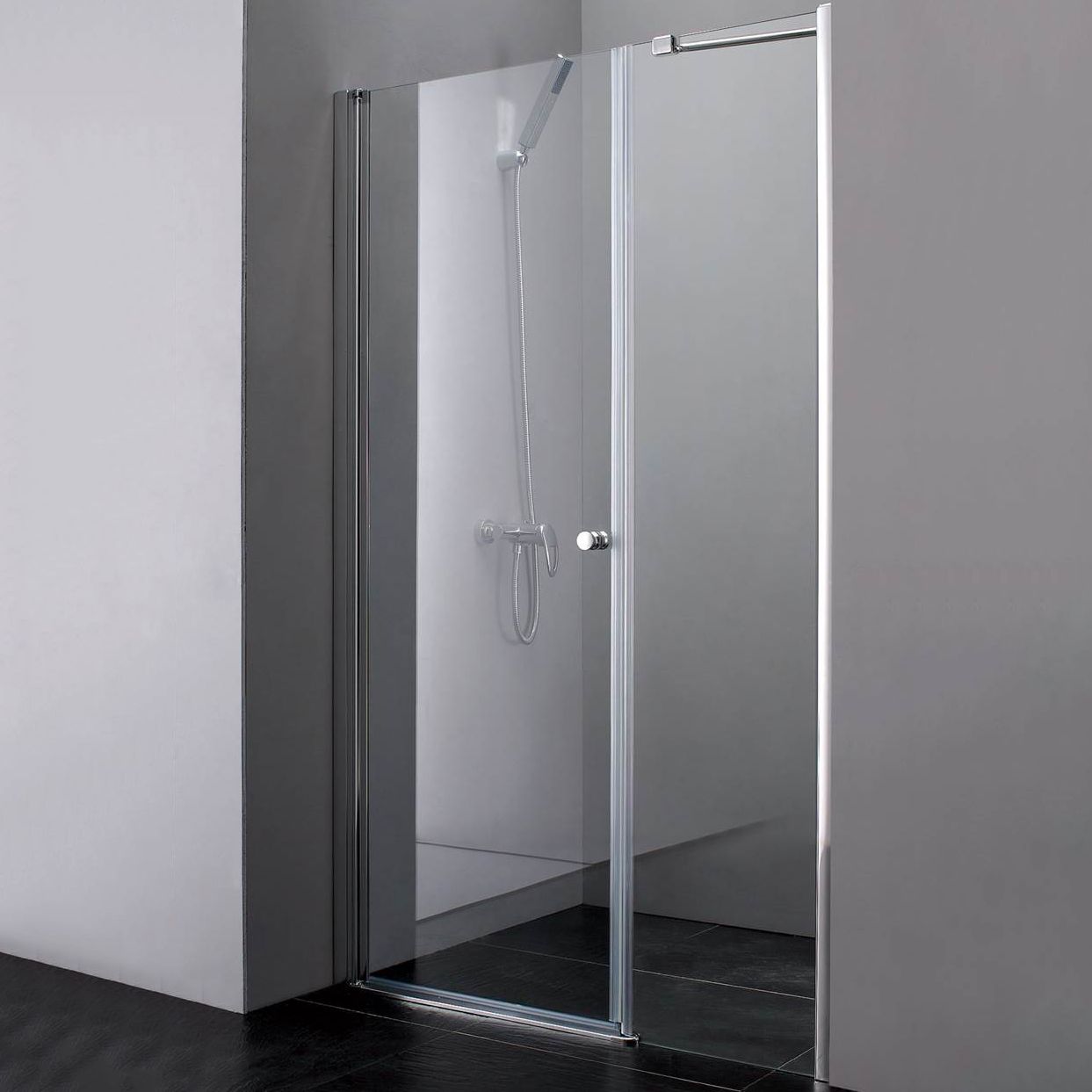 Душевая дверь в нишу Cezares Elena W B11 80/70 C Cr ELENA-W-B-11-80+70-C-Cr - 0