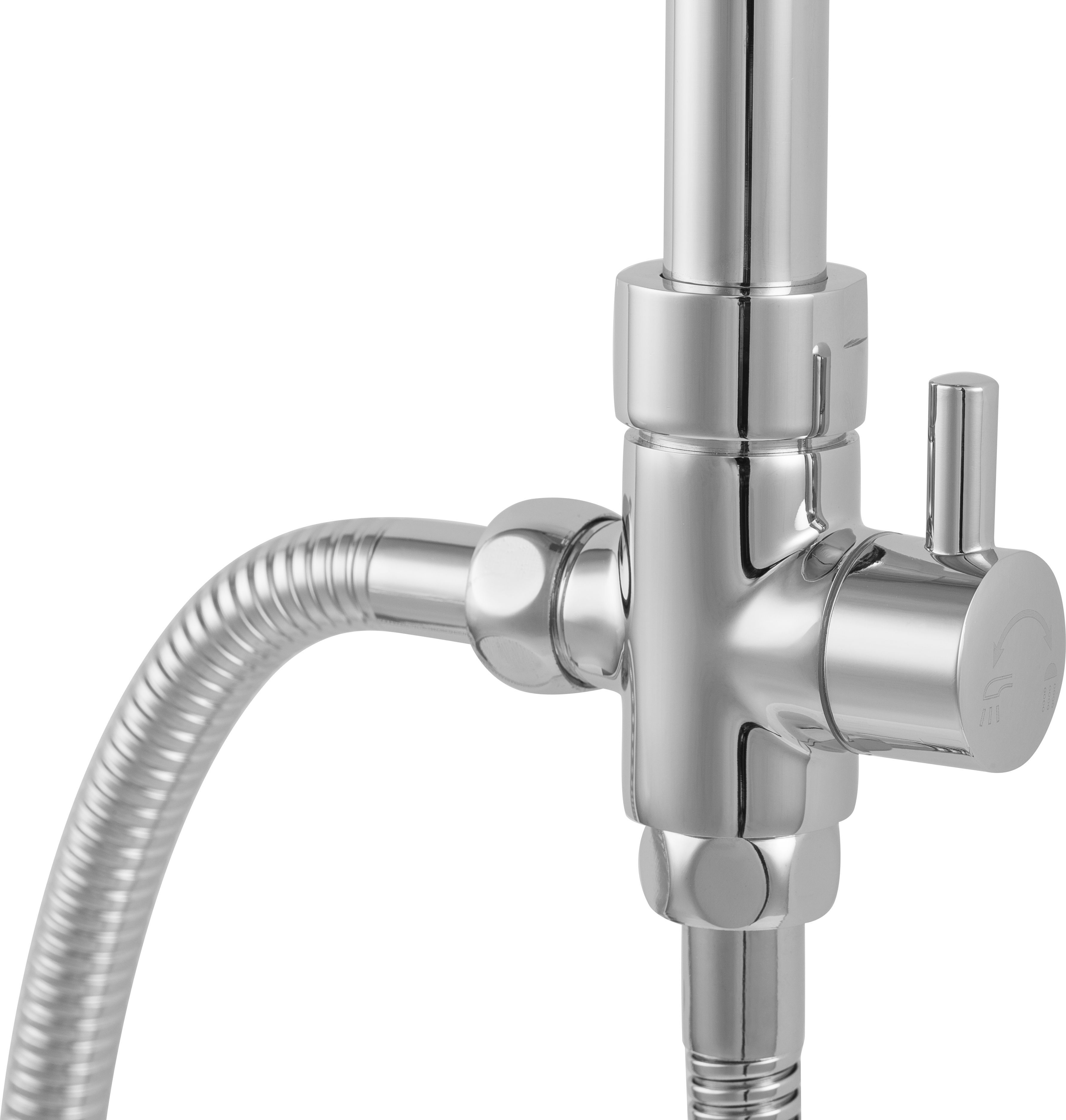 Душевая стойка Bravat Fit D283CP-2-RUS - 7