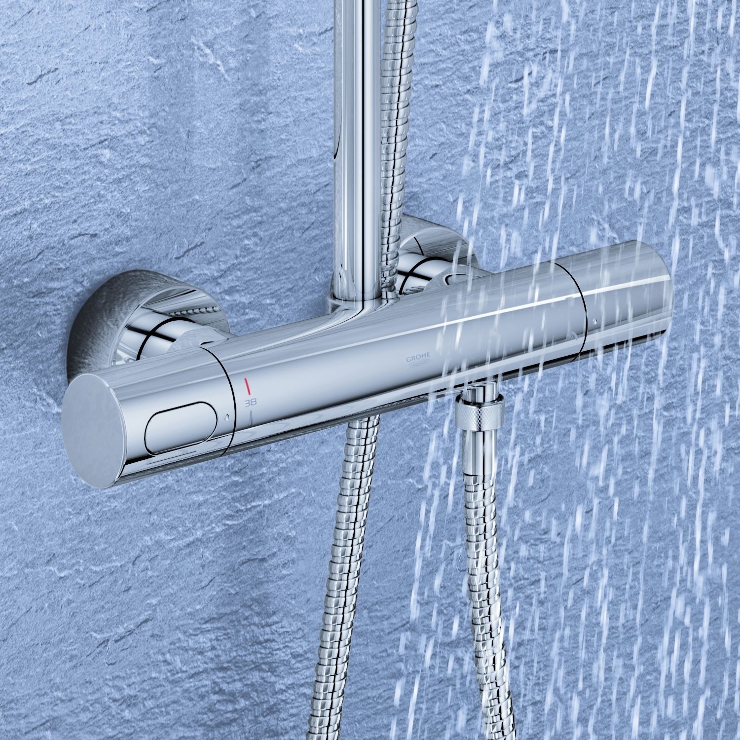 Душевая стойка Grohe Rainshower System 210 27967000 - 2