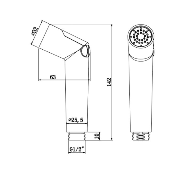 Комплект аксессуаров Lemark LM8046C для биде, хром - 1