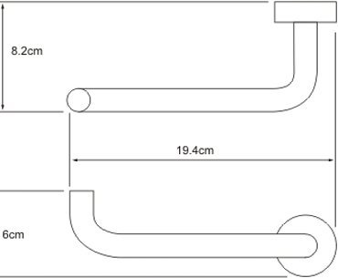 Держатель туалетной бумаги Wasserkraft Donau K-9496 - 2