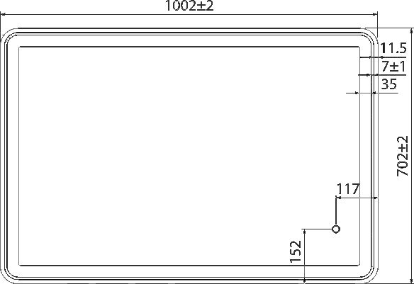 Зеркало Iddis Cloud 100 c термообогревом и подсветкой CLO1000i98 - 4