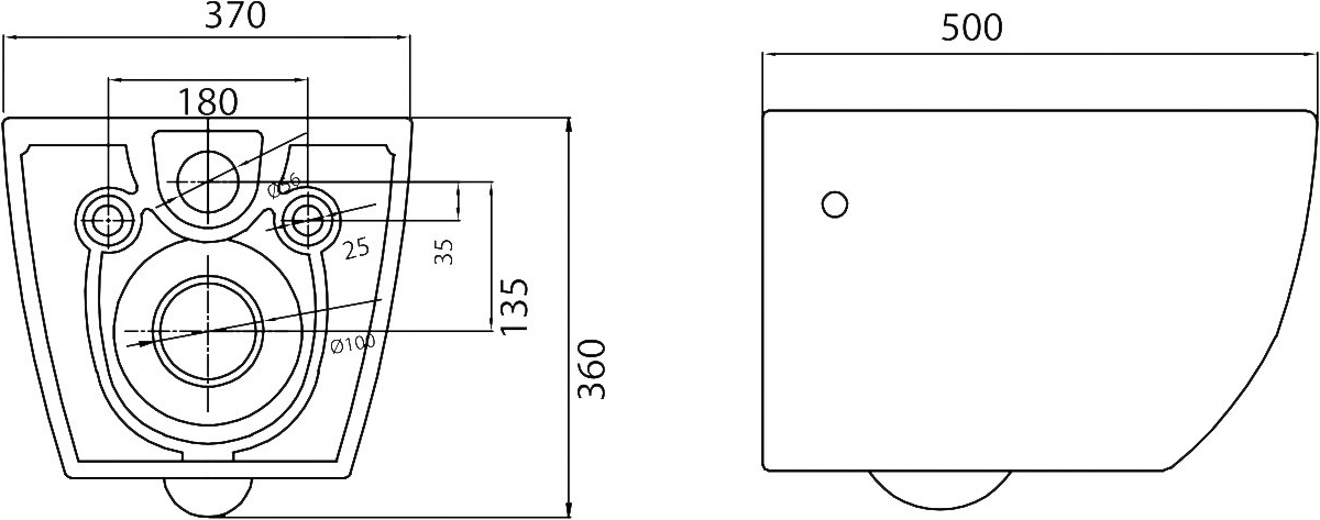 Унитаз подвесной BelBagno Sfera-r BB513CH - 3