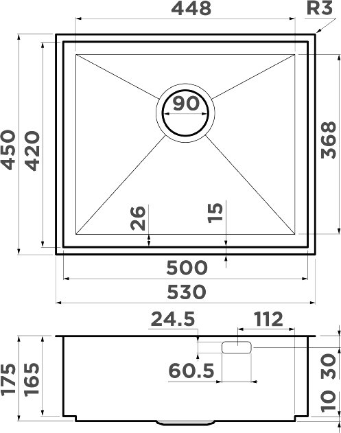 Мойка кухонная Omoikiri Kasen светлое золото  4993790 - 1