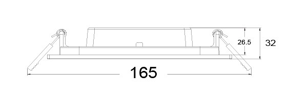 Встраиваемый светодиодный светильник Maytoni Stockton DL020-6-L12W - 3