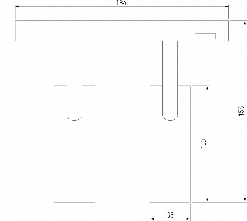 Трековый светодиодный светильник Elektrostandard Dual 14W 4200K 85046/01 a062852 - 3