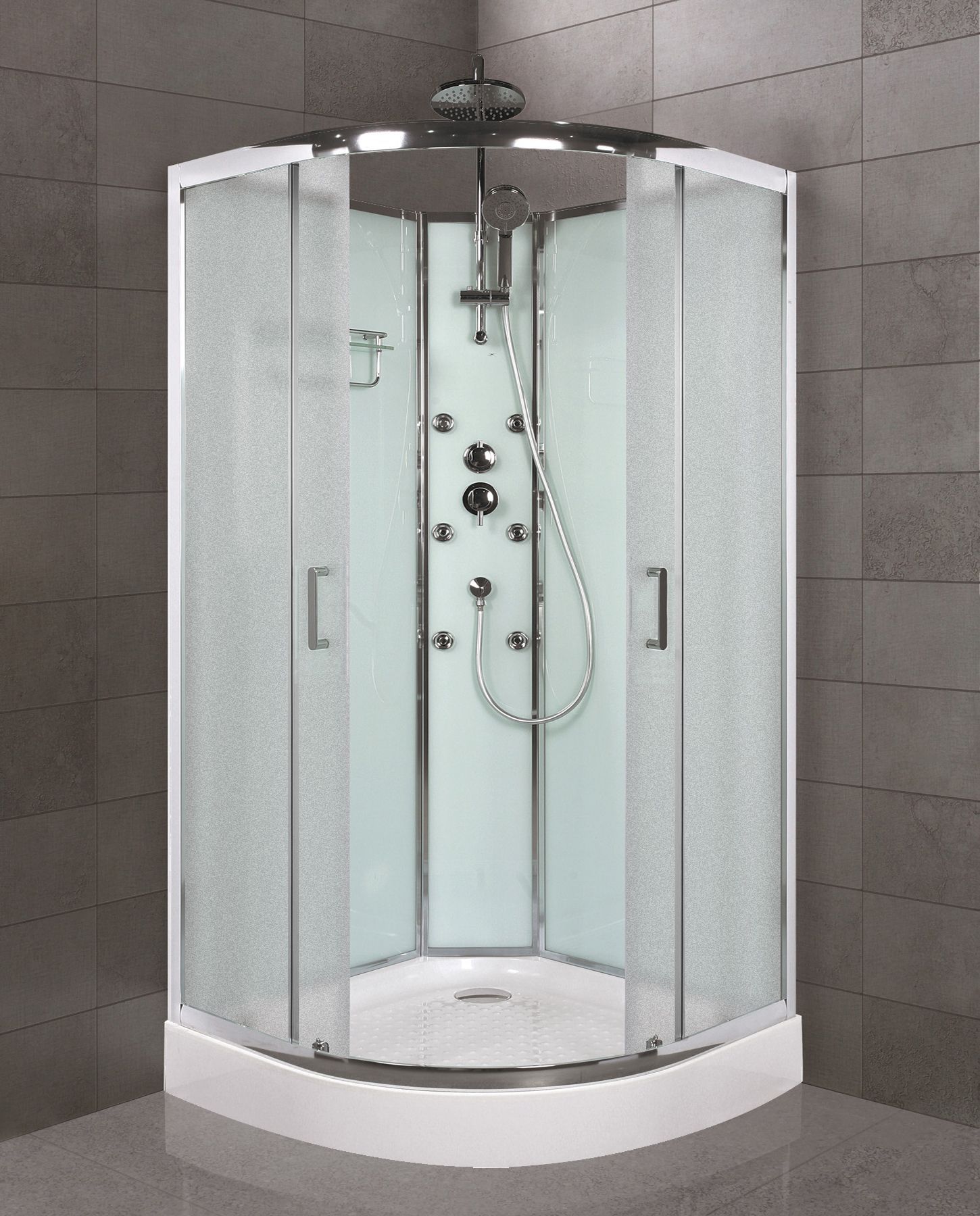 Душевая кабина BelBagno Uno Cab R 2 90 P Cr UNO-CAB-R-2-90-P-Cr - 1