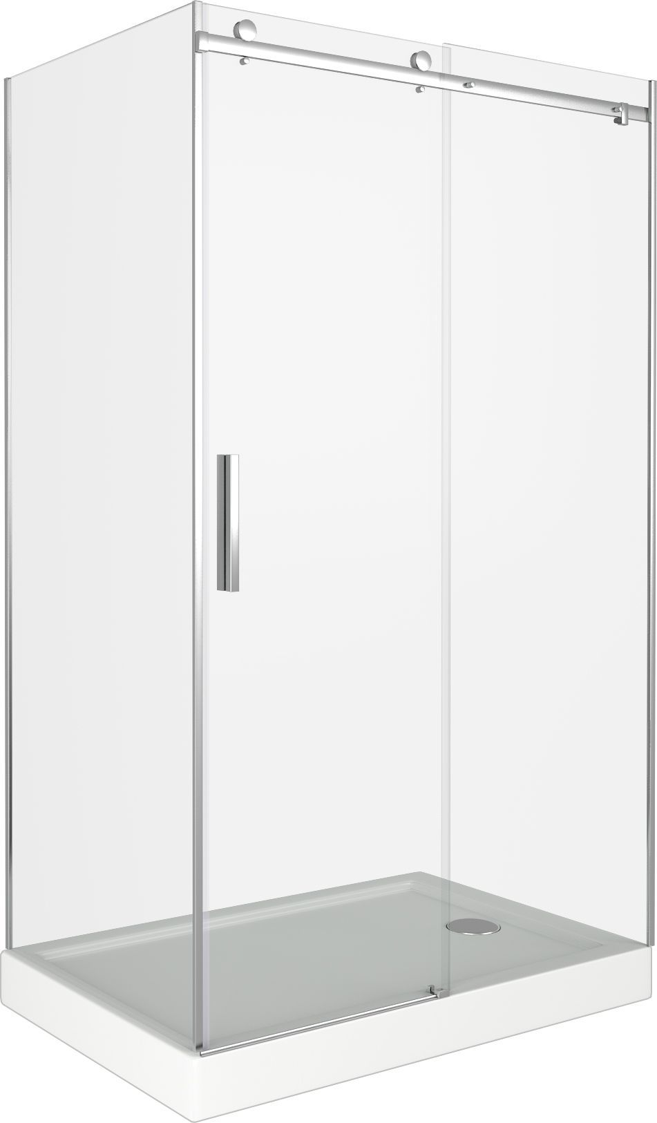 Душевой уголок Good Door Galaxy WTW+SP-C-CH 110x80 - 4