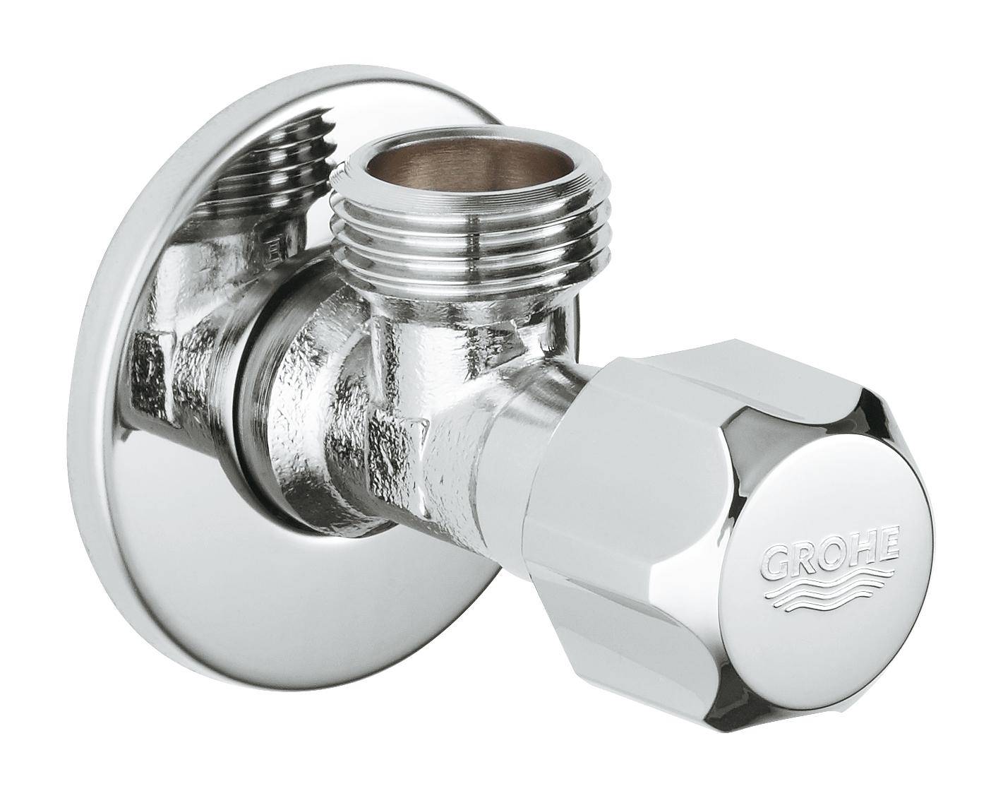 Угловой вентиль Grohe Angle valves neutral handle хром  2201600M - 0