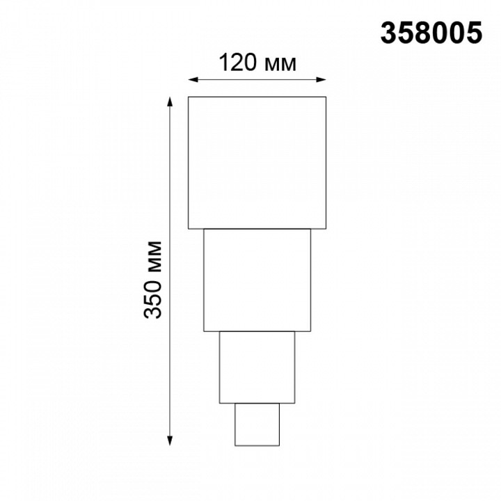 Уличный настенный светодиодный светильник Novotech Street Kaimas 358005 - 3