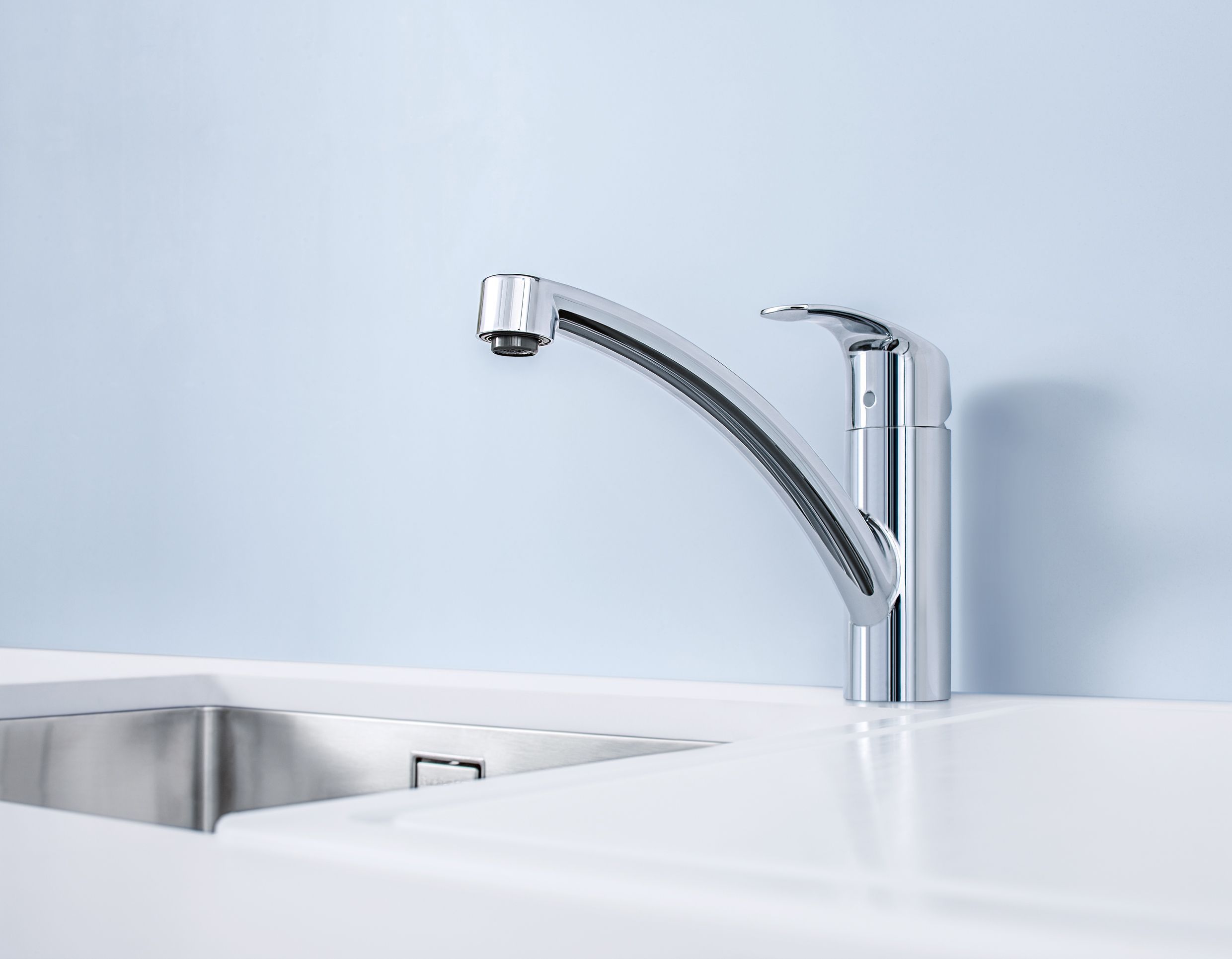 Смеситель Grohe Eurosmart 30260002 для кухонной мойки - 8