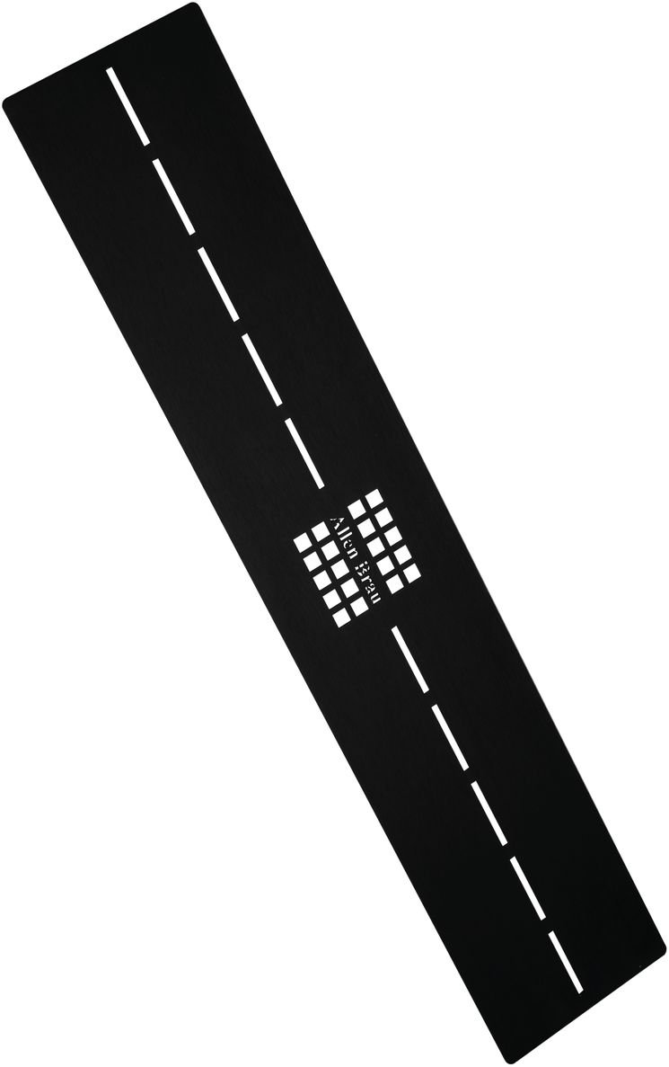 Накладка для сифона Allen Brau Infinity для поддона 160х80 черный матовый 8.210N7-BBA - 1