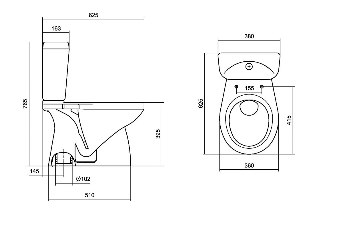 Унитаз-компакт Santek Анимо 1WH302136 1.WH30.2.136 - 7