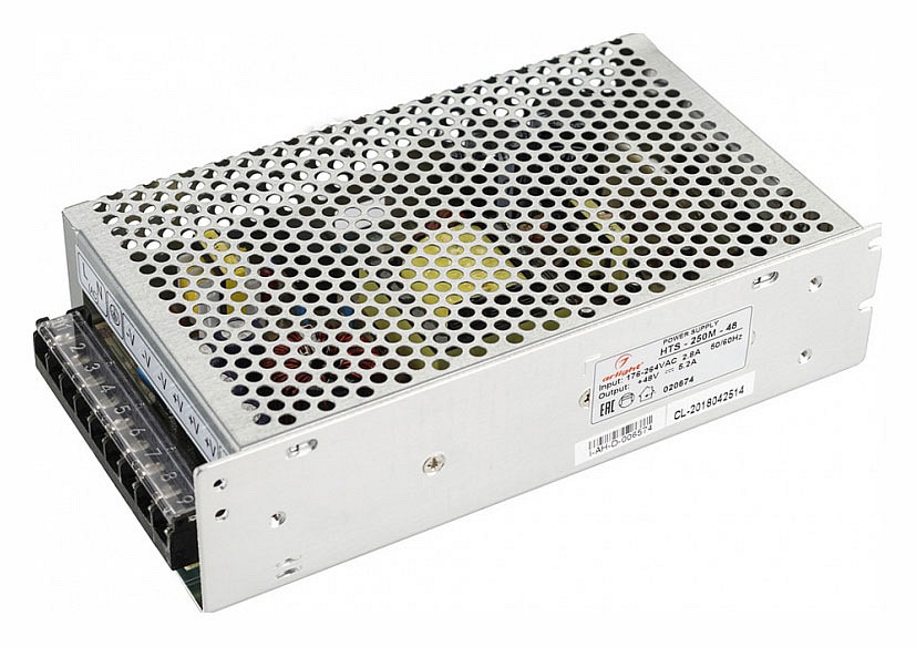 Блок питания Arlight HTS-250M-48 48V 250W IP20 5,2A 020674 - 0