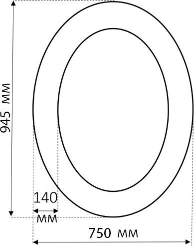 Зеркало Misty Аврора O.1021.BA.ZA col Л-Авр-07075-112ОБ - 4