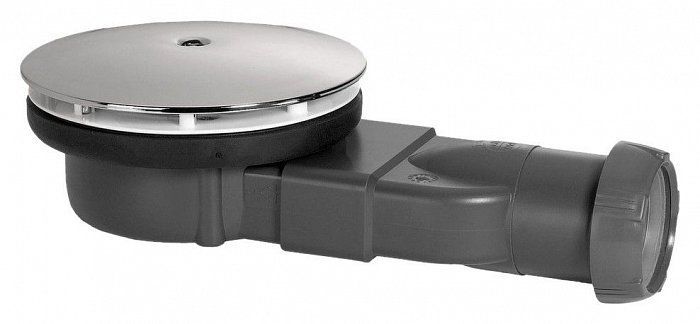 Сифон CEZARES CZR-03-90 для акриловых и SMC поддонов с сухой мембраной универсальный диаметр 90 мм - 0