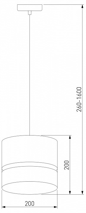Подвесной светильник TK Lighting Paglia 6693 Paglia - 1