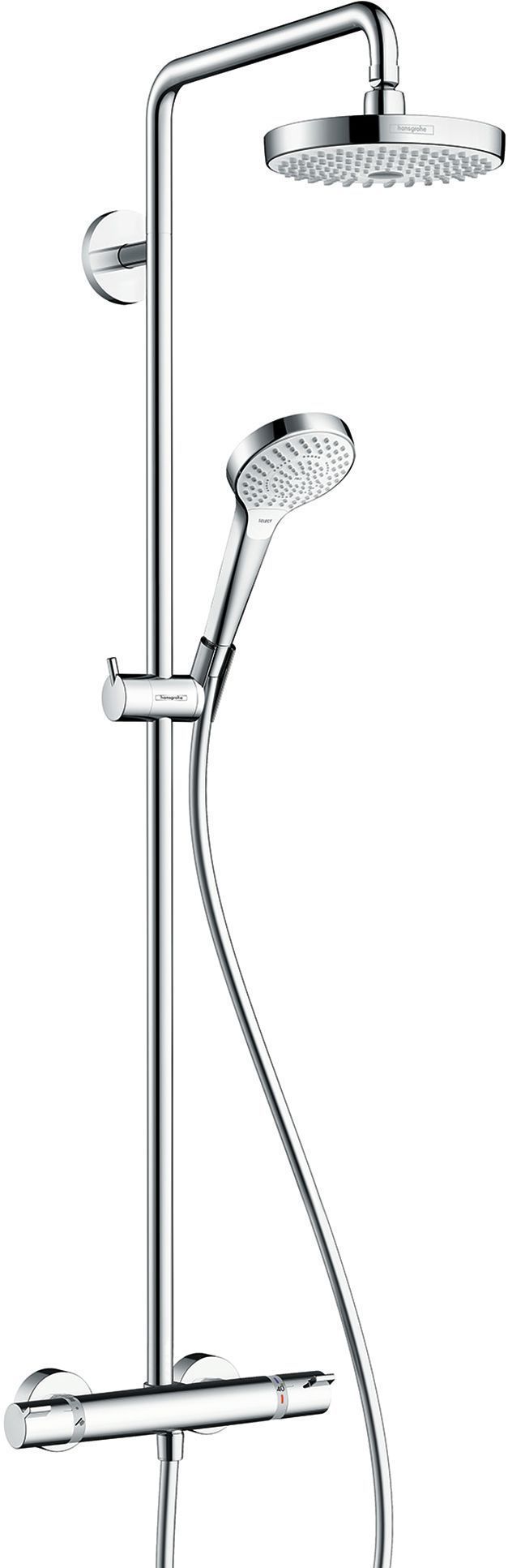 Душевая стойка Hansgrohe Croma Select S 180 2jet 27253400 с термостатом - 0