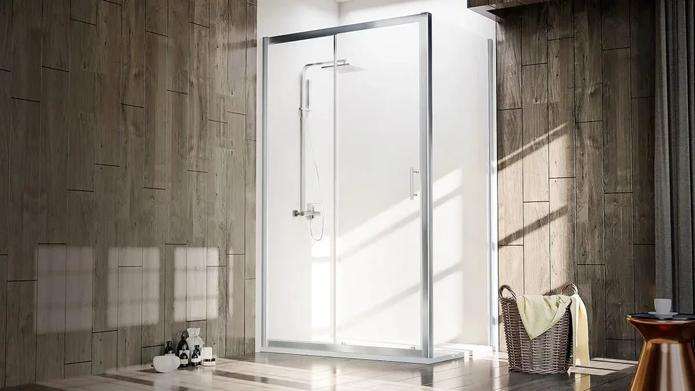 Душевой уголок Veconi Rovigo RV-072 150x90 профиль хром  RV072-15090-01-C4 - 1